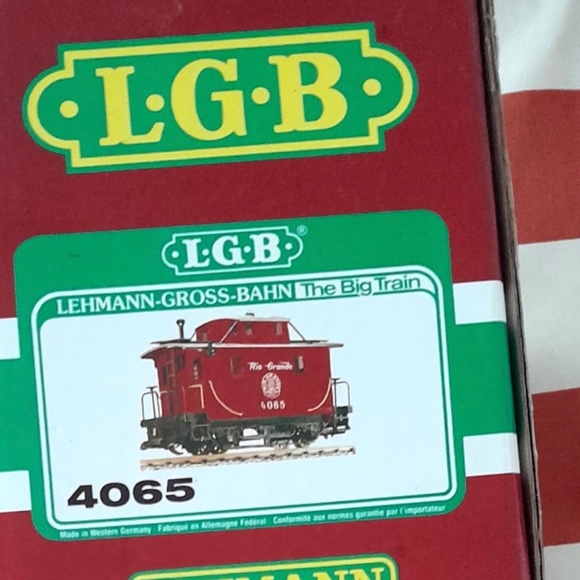 Made in West Germany Vintage LGB 4065 Rio Grande The Big Train  Car - Picture 2 of 6